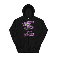 Sociopath Black Hoodie II